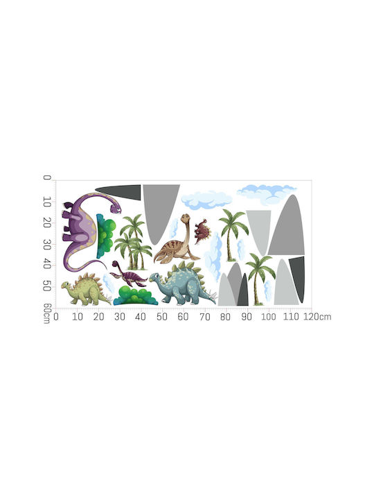 Decowalls Kinder Wandsticker Wand 60x120cm