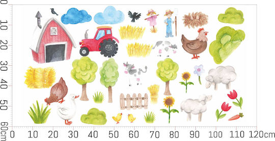 Decowalls Kinder Wandsticker Wand 60x120cm