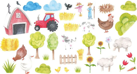Decowalls Kinder Wandsticker Wand 100x200cm