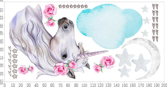 Decowalls Kinder Wandsticker Wand 100x200cm