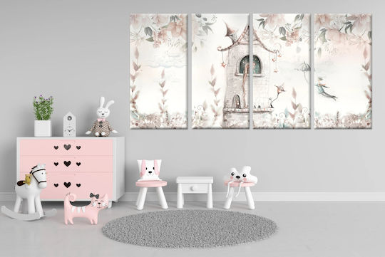 Decowalls Panou De Patru Ori Pentru Copii 80x160cm