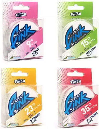 Fiiish Perfect Link Fluorocarbon 0.415mm 13.8kg 30m