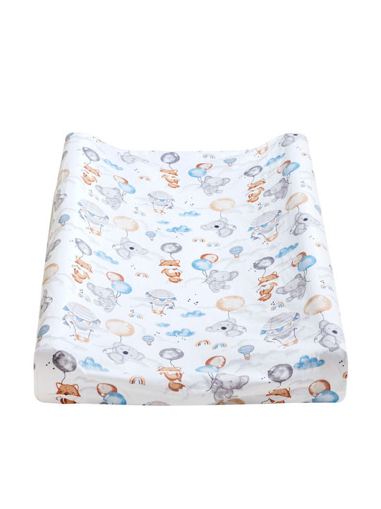 Jukki Changing Pad Cover made of Fabric Balloon Friends 50x70cm