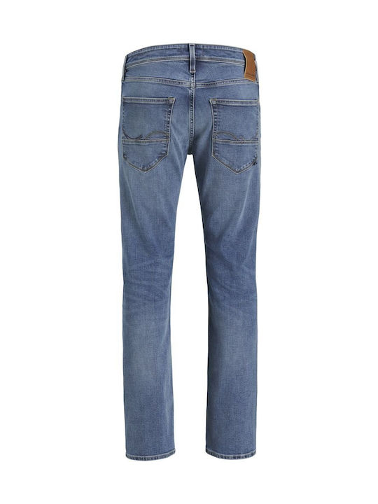 Jack & Jones Men's Denim Pants in Tapered Line Blue