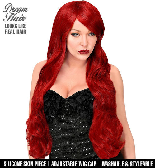 Carnival Wig Straight Red