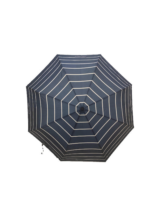 Nautica Windproof Automatic Umbrella Compact Blue