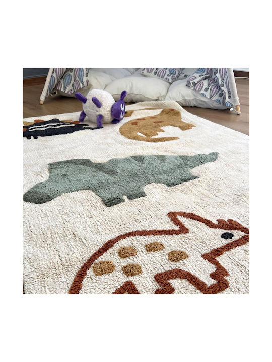 Baby Bliss Kids Cotton Rug 100x140cm