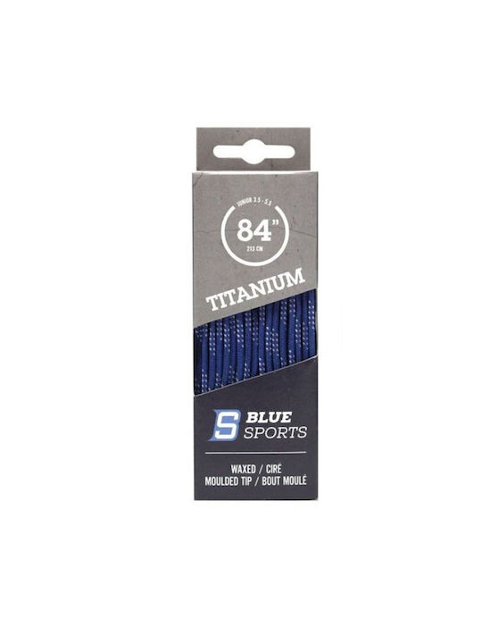 Bluesports Titanium 902041 Waxed Laces