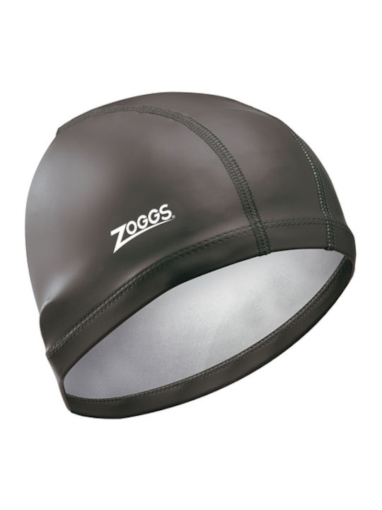 Nylon Spandex Pu Coated Cap Black Σκουφακι Πισινας Zoggs