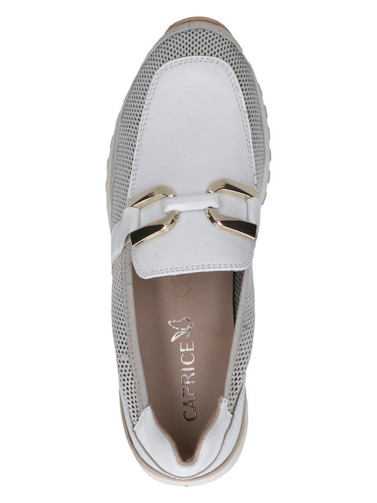 Women's Moccasins in White Color