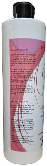 Ihair Keratin Sampon De Par Hidratare & Strălucire Pentru Păr Creț 500ml
