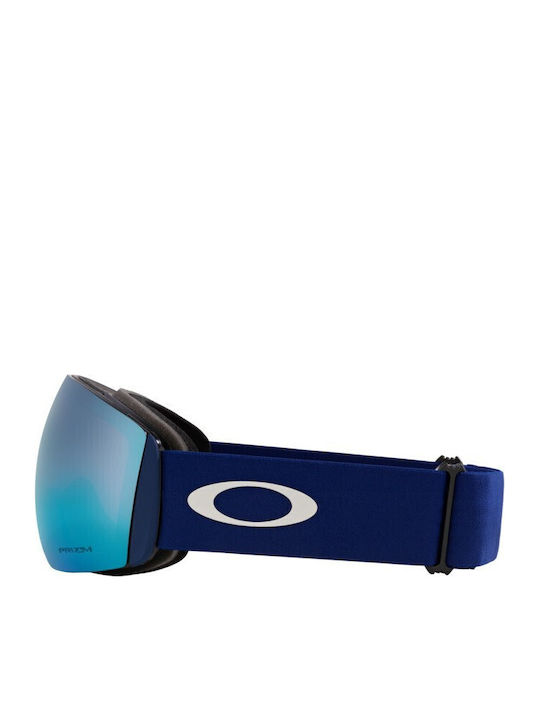 Oakley Flight Deck L Μάσκα Σκι & Snowboard Ενηλίκων Μπλε με Φακό σε Μπλε Χρώμα Oakley Flight Deck L Μάσκα Σκι & Snowboard Ενηλίκων Μπλε με Φακό σε Μπλε Χρώμα