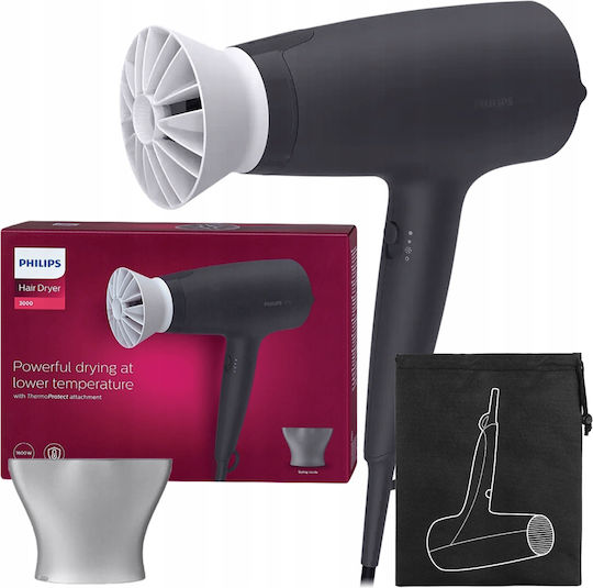 Philips Series 3000 Ionic Πιστολάκι Μαλλιών 1600W