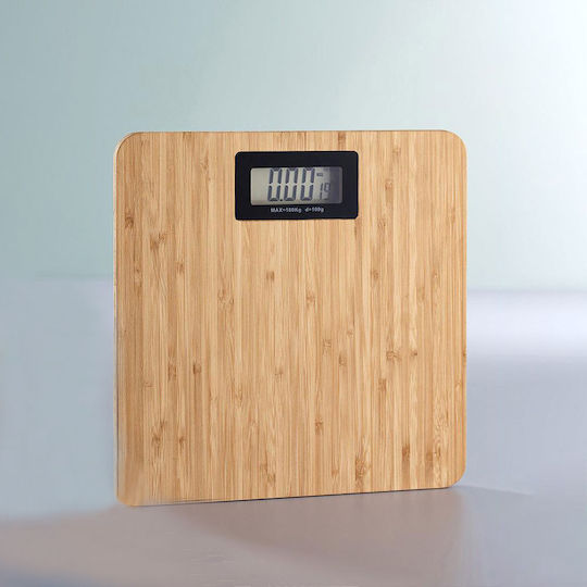 Espiel Tages Digitale Badezimmerwaage 180kg Braun