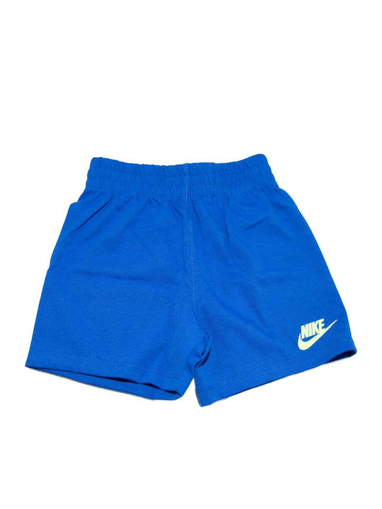 Kids' Set with Shorts Summer 2pcs Blue Sportswear