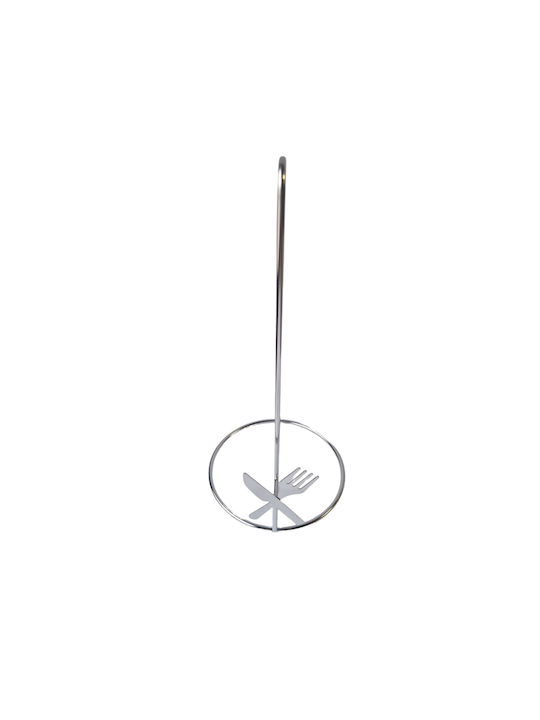Papierhandtuchhalter Silber 14x14x32cm ΗΚ7496