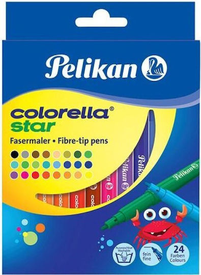 Pelikan Colorella Star Lavabili Markere de Desen 3mm Set 10buc