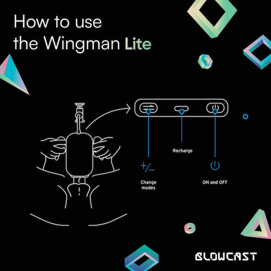 Αυτόματη Συσκευή Αυνανισμού Blowcast Wingman Lite Automatic Masturbator 15.8cm