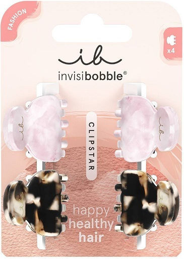 Invisibobble Clipstar Petit Four Lila 4buc