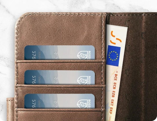 Rosso Elite Wallet Leather Brown (Google Pixel 9 / 9 Pro)