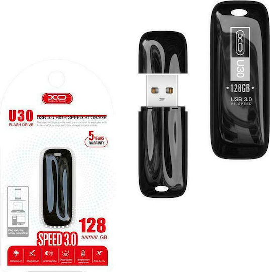 XO 8GB USB 3.0 Stick Black