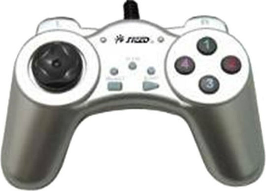 Tele SPU-101 Wired Gamepad for PC Black