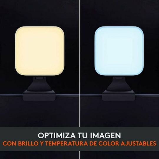 Logitech Litra Glow Поточно предаване на светлина с TrueSoft (946-000002)