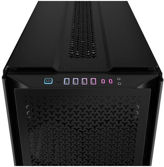 Corsair 9000D RGB Airflow Gaming Ultra Tower Carcasă PC cu Deschidere Laterală Neagră