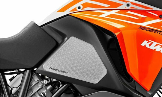 Onedesign Tank Grip Hdr282 Ktm Super Duke 1290 R Abs 14-20 Ktm Rc8 1190 R 13-15 Ktm Adventure 1190 Abs 13-16 Διάφανο