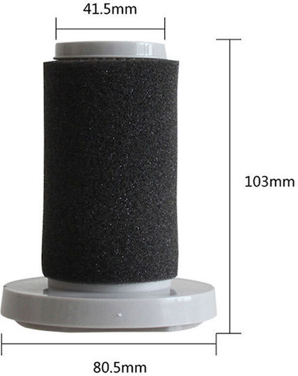 Deerma DX700/DX700s DX700-FILTER Filter für Handstaubsauger Kompatibel mit Deerma