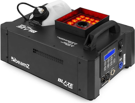 BeamZPro Fog Machine 1200W LED Wired / Wireless Remote Compatible with DMX Control