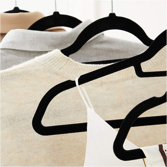 Songmics Clothes Hanger Black CRF50B 50pcs