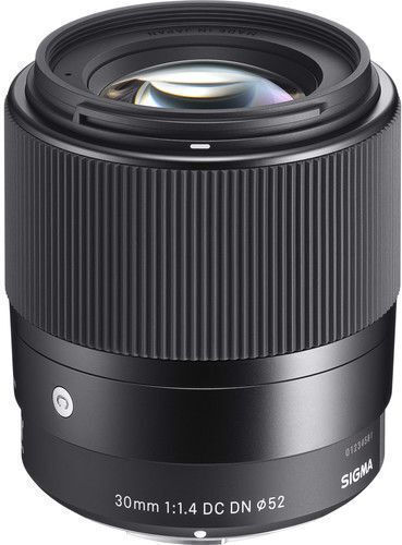 Sigma Camera Lens 30mm F/1.4 DC DN for Canon RF Mount Black