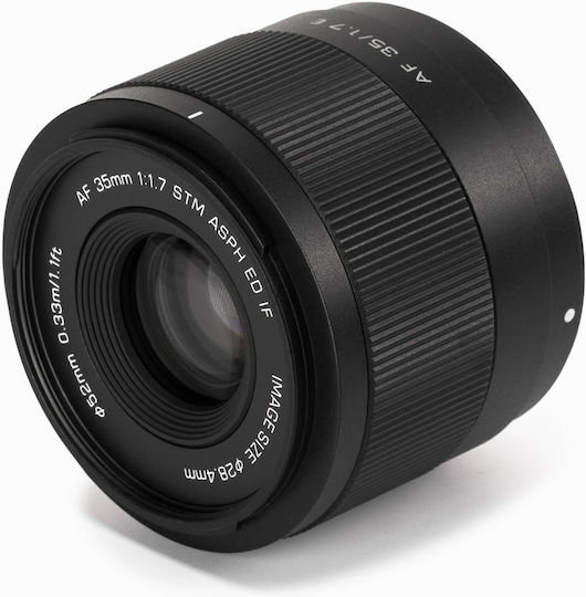 Viltrox Crop Camera Lens AF 35mm f/1.7 E Fixed for Sony E Mount Black