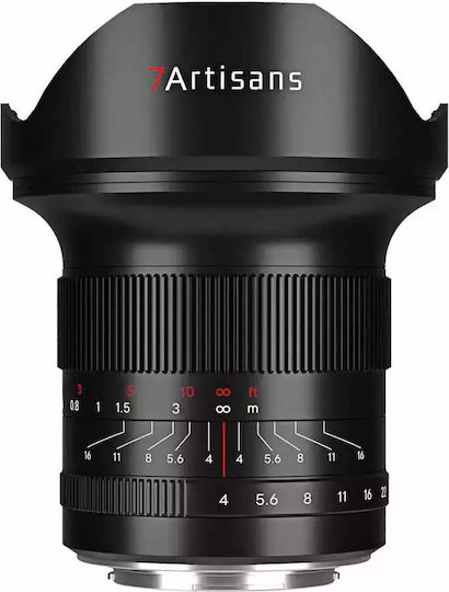 7artisans Full Frame Φωτογραφικός Φακός Photoelectric 15mm f/4 Σταθερός για Canon RF Mount Μαύρος