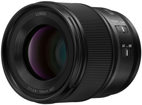 Panasonic Full Frame Camera Lens Lumix S 100mm f/2.8 Macro for Leica L Mount Black