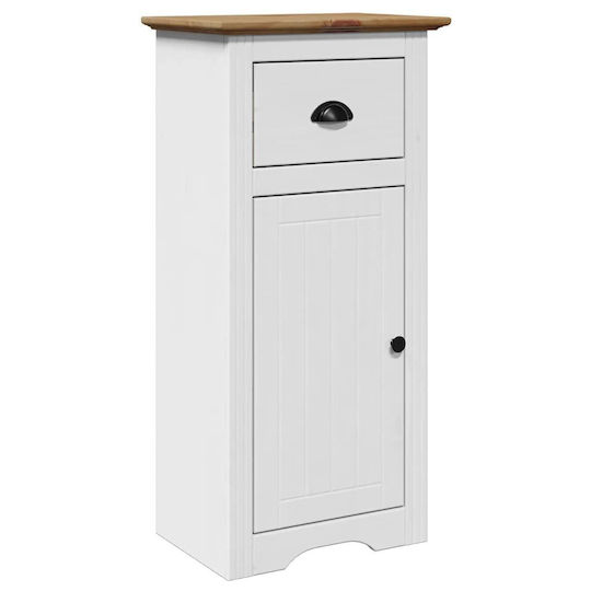 vidaXL Bathroom Cabinet L44xW30xH90cm White