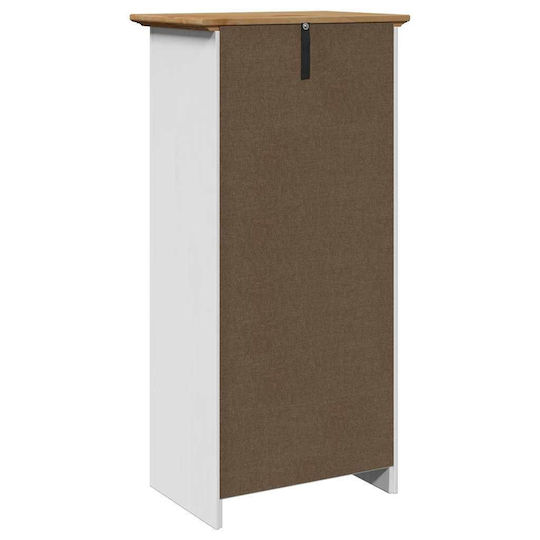 vidaXL Bathroom Cabinet L44xW30xH90cm White