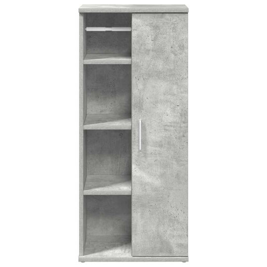 vidaXL Ντουλάπι Μπάνιου 39x22x90cm Γκρι
