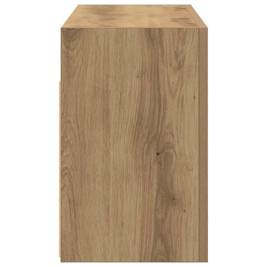 vidaXL Bathroom Cabinet L60xW25xH40cm Oak