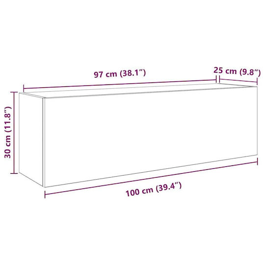 Vidaxl Wandschrank