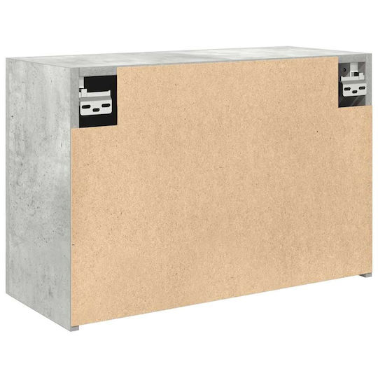 vidaXL Bathroom Cabinet L60xW25xH40cm Gray