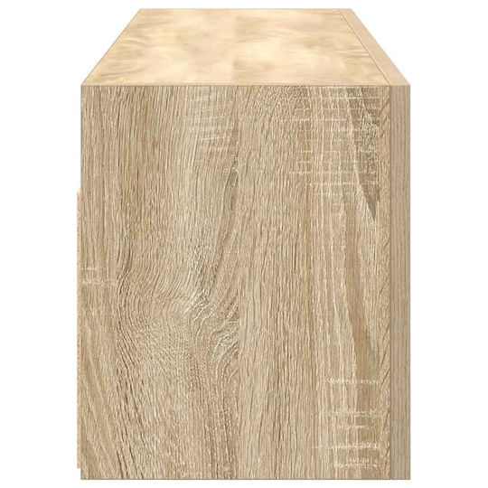 vidaXL Badezimmerschrank B100xT25xH30cm Sonoma