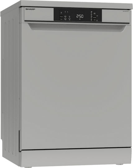 Sharp Mașină de spălat vase independentă pentru 13 seturi de vase L59.8xÎ85cm Inox