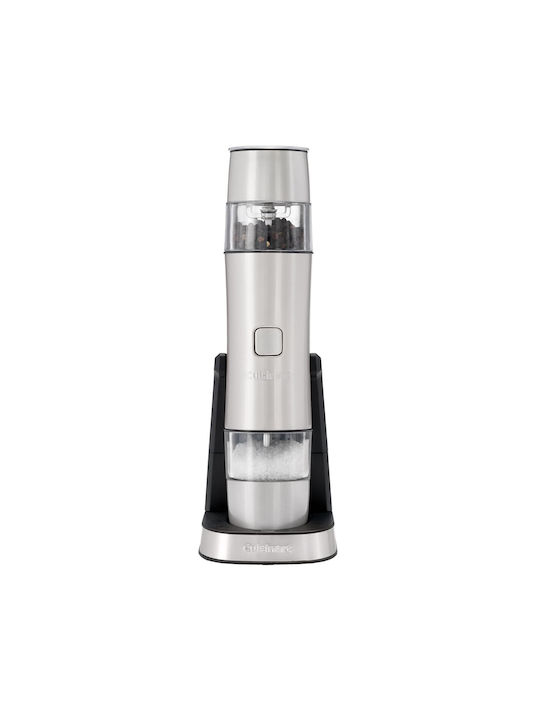 Cuisinart Χειροκίνητος Μύλος Μπαχαρικών Μεταλλικός σε Ασημί Χρώμα