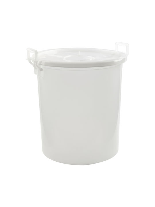 Viosarp Waste Bin Waste Plastic White 43lt 1pcs 5206753026402