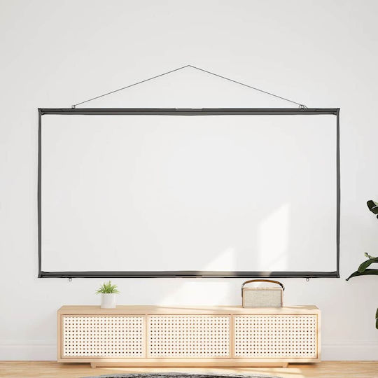 vidaXL Οθόνη Προβολής Projector Τοίχου με Λόγο Εικόνας 16:9 / 90"