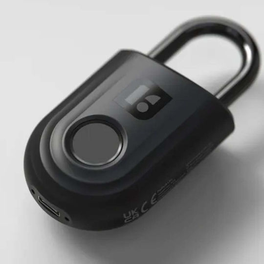 Igloohome Lăcăt Potcoavă Cu amprentă digitală Black 1buc