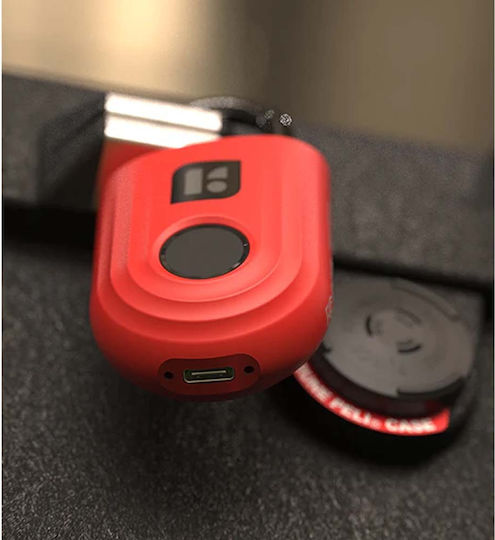 Igloohome Cătușe Potcoavă Cu Amprentă Digitală Roșu FingerPrint Padlock Lite Bronz