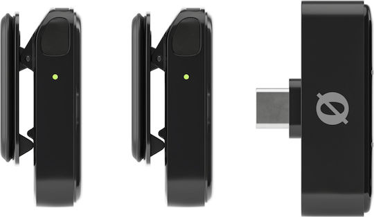 Rode Micro Type-C Wireless Lavalier Microphone Set Clip On for Mobile